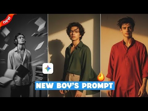 New Trending Ai Photo Editing Prompts | Google Gemini AI Boy's Viral Photo Editing #gemini