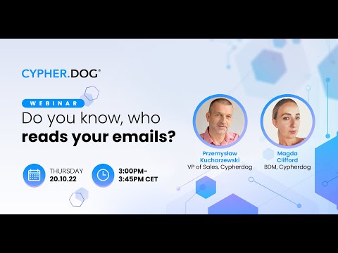 Webinar "Do you know who reads your emails?"
