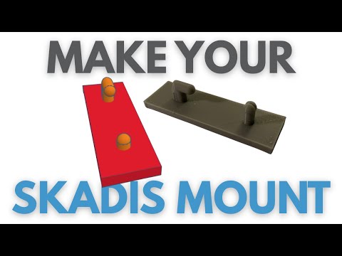 Design your own Skadis pegboard mount in Tinkercad