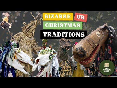 Eerie UK Christmas Traditions - Folk Customs from the Mari Lwyd to the Straw Boys