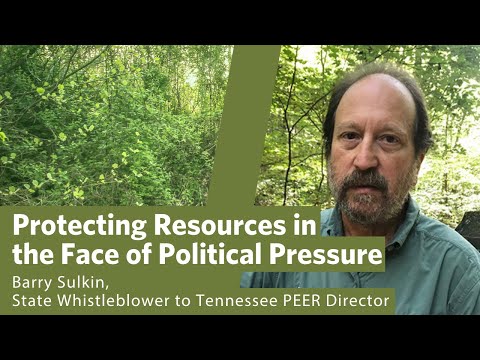Barry Sulkin: Protecting Resources in the Face of Intense Political Pressure