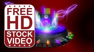 Free Stock Videos – VJ loops music DJ channel intro bumper stinger 3D animation