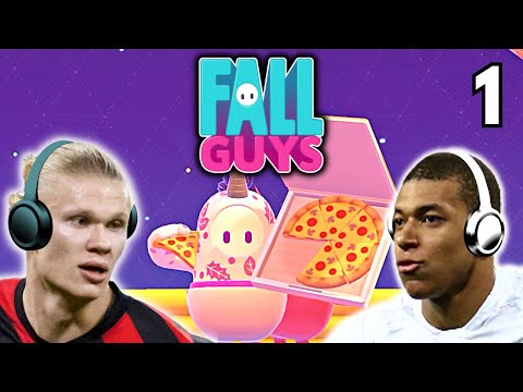 Haaland & Mbappé play FALL GUYS!
