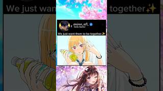 we just want them to be together #anime #animeedit #animelover #romantic #love