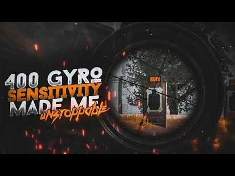 MASTERING 400 SENSITIVITY 😱  // 4 FINGER + GYRO// SMOOTH EXTREME 60FPS
