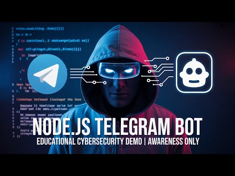 How to Create Telegram Bot with Node.js | Full Tutorial (Educational Purpose Only)