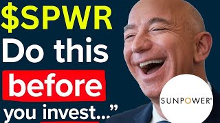 SPWR Stock MONDAY CRAZY! (my exact play exposed) SunPower Corporation
