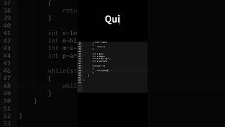 Java Quick Sort Clean & Simple Recursive Code