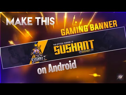 how to make free fire banner gaming banner tutorial clean gaming banner tutorial