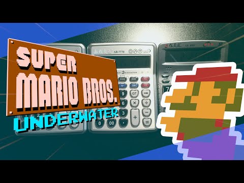 Super Mario Bros. Underwater Theme | Calculator Cover
