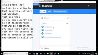 Xiaoa Studio 2Captcha software not working!