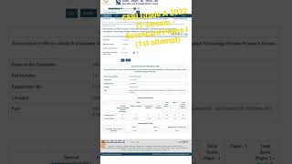SEBI Grade A 2022-IT Stream Scorecard Phase I   #sebi #sebigradea #sebigradea2023 #sebinotification