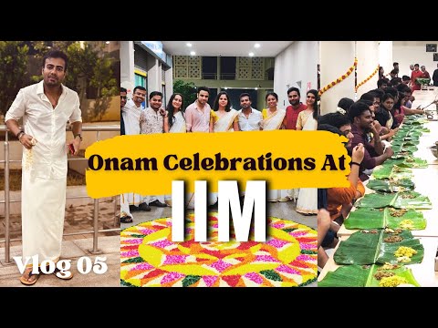 Onam Celebration at IIM | IIM Visakhapatnam | Vlog 05