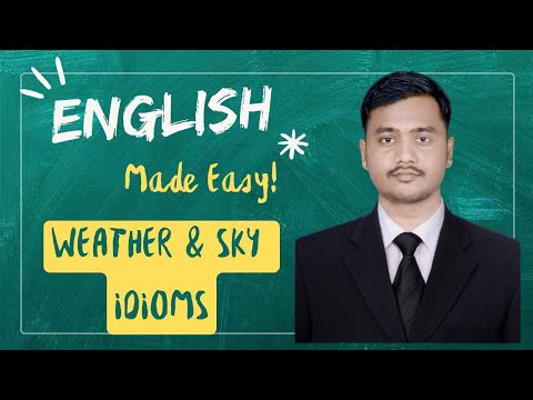 Weather and Sky Idioms Explained | Learn English with Real-Life Examples