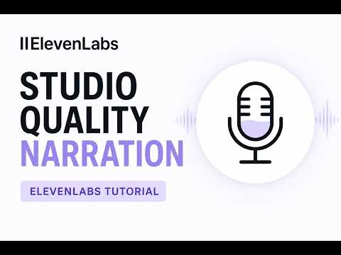 Studio Quality AI Voiceovers in Minutes | ElevenLabs Tutorial