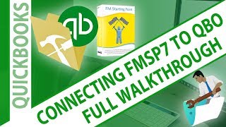 Connecting FMSP7 to Quickbooks - Full Walkthrough