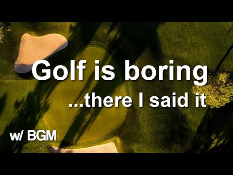 This golf lesson was made to help you sleep Mello Ver.