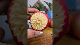 Amazing Fruit Cutting Skill | Fruit Carving Ideas |Apple Carving 😱#shorts #foodlover #diy