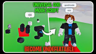 FE Universal GodMode/Invisible Script Very OP | Working Roblox Mobile Exploits And Script Pastebin!