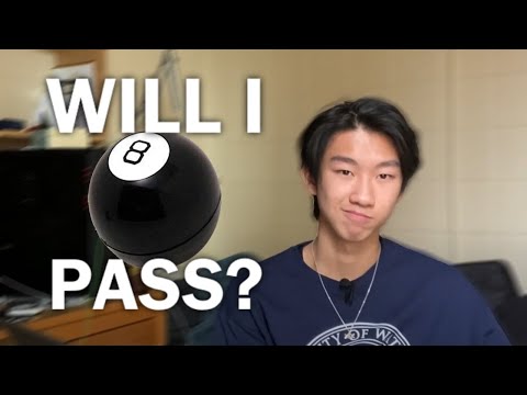 Using a Magic 8 Ball to do my Engineering Exam