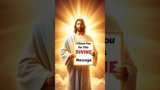 ✝️ I Chose You for This Divine Message  #usachristian #christianshorts #lawofattraction #godmessage