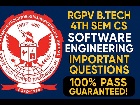 rgpv software engineering important questions | most important questions of software engineering 