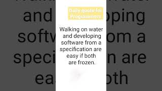 Programming inspiration quote #shorts