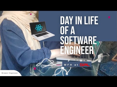 Day in the life of a Software Engineer in Pakistan | DPL | WFH | Brown Engineer