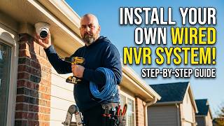 POE NVR Security Camera System Installation Made EASY!