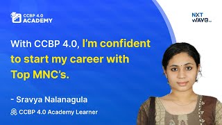 🚀 Transforming Dreams into Reality with NxtWave CCBP 4.0 Academy: Sravya’s Journey 🚀