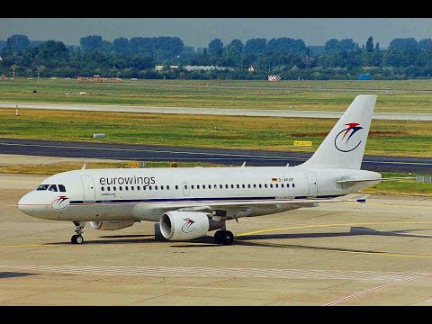 Eurowings 5724- Airbus A319 Dortmund - Gran Canaria