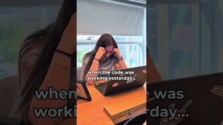 It was literally working yesterday 😭