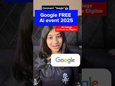 Google is Giving FREE Certificates to Students! (Gen Ai 2025)