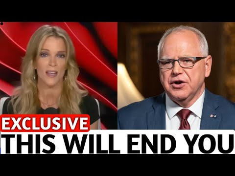 Tim Walz MELTDOWN After Megyn Kelly UNMASKS His Biggest LIE Live!