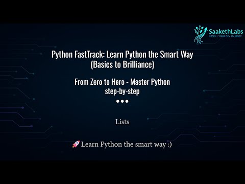 Python Lists (Complete Guide) — Methods, Operations & Properties (Indexing, Slicing, Sort)