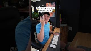 Stop losing logo design clients 😭 #logo #graphicdesigner #design #graphicdesign #logodesign