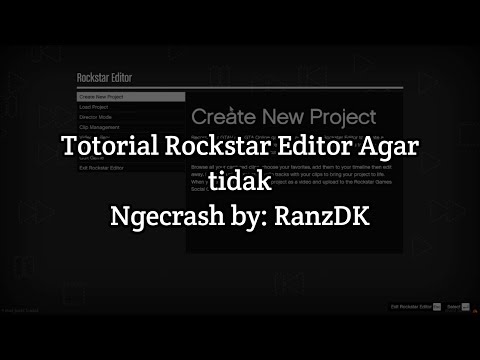 TOTORIAL ROCKSTAR EDITOR AGAR TIDAK CRASH fix - GTA 5 ROLEPLAY