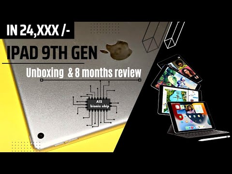is it worth ? || ipad 9th gen unboxing & 8 months review  || GAMING || A13 apple chip#ipad #review