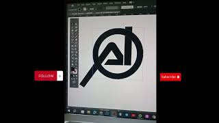 how to make AI  logo design Adobe illustrator CC tutorial