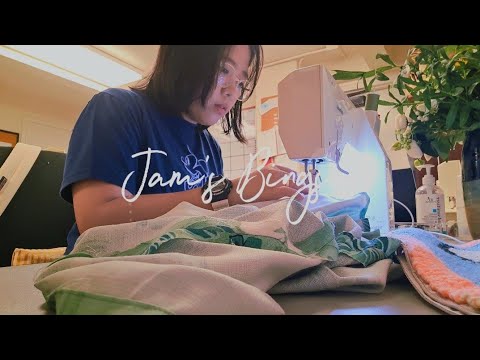 I cut my own hair| Cooking dinner for two | More of my husband on this ep| Fall play costume