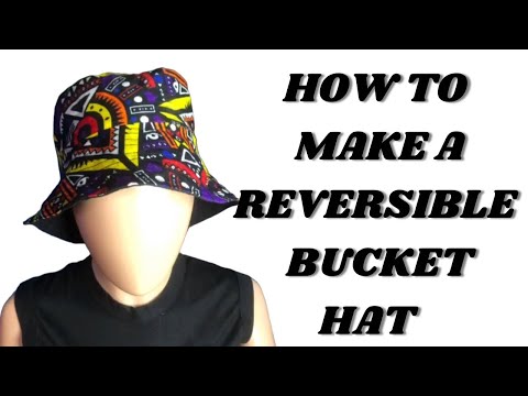 DIY Reversible Bucket Hat (Cutting and Sewing Tutorial)