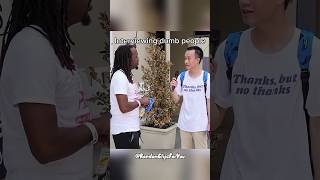 Interviewing Dumb people 😂😂💀#funny #shorts #interview #viralvideo #prank