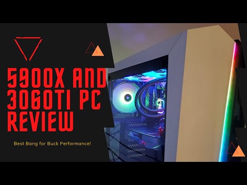 Ryzen 9 5900X and RTX 3060ti PC build review!