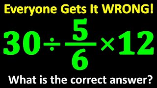 An Excellent Tricky Challenge That 99% Get WRONG! Will YOU? 