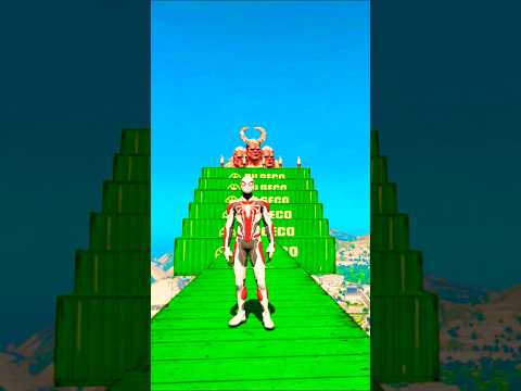 GTA 5 Epic Water Ragdolls | Spider-Man Jumps / Fails ep.4 #shorts