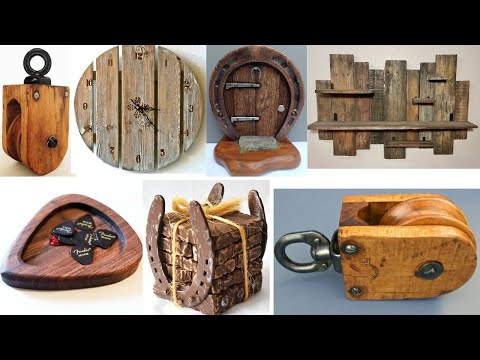 Transform ordinary scrap wood into stunning handcrafted upcycled décor with these creative woodwork
