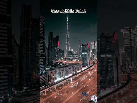 One night in Dubai 🇦🇪 #dubai #shorts #youtube #dubailife #dubainight #downtown #uae #burjkhalifa