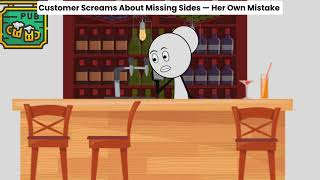 Customer Screams About Missing Sides — Her Own Mistake 😬