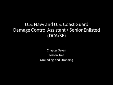 Chapter 7.2 - Grounding and Stranding