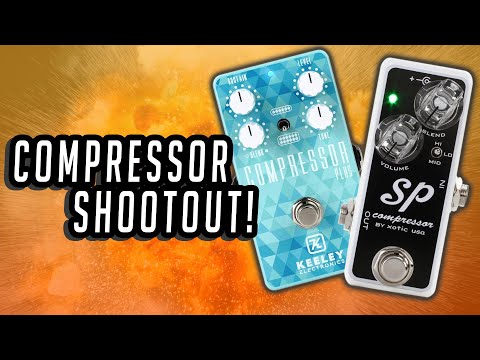 Keeley Compressor Plus vs Xotic SP Compressor | Effects Pedal Shootout!